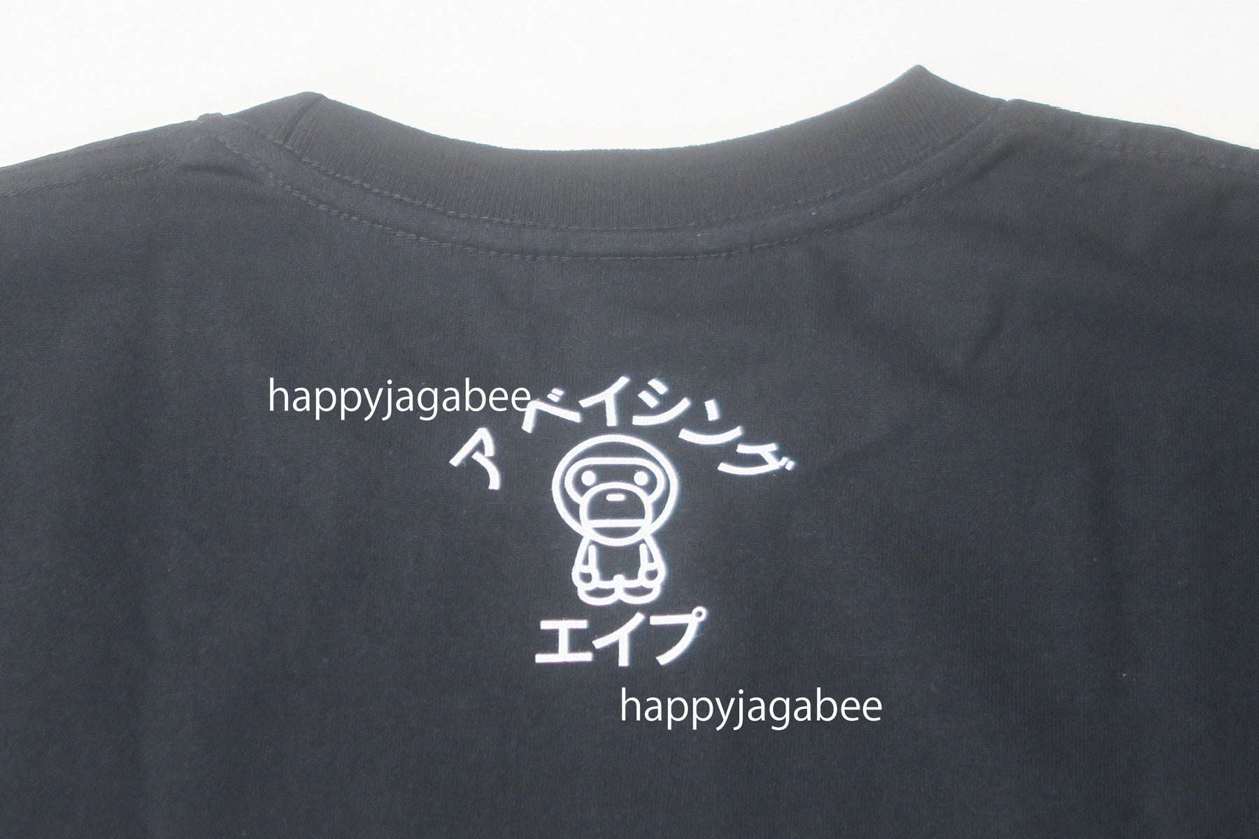 A BATHING APE BABY MILO COLLEGE TEE – happyjagabee store