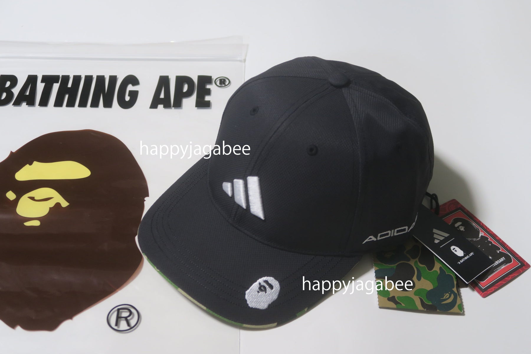 A BATHING APE BAPE x ADIDAS GOLF CAP