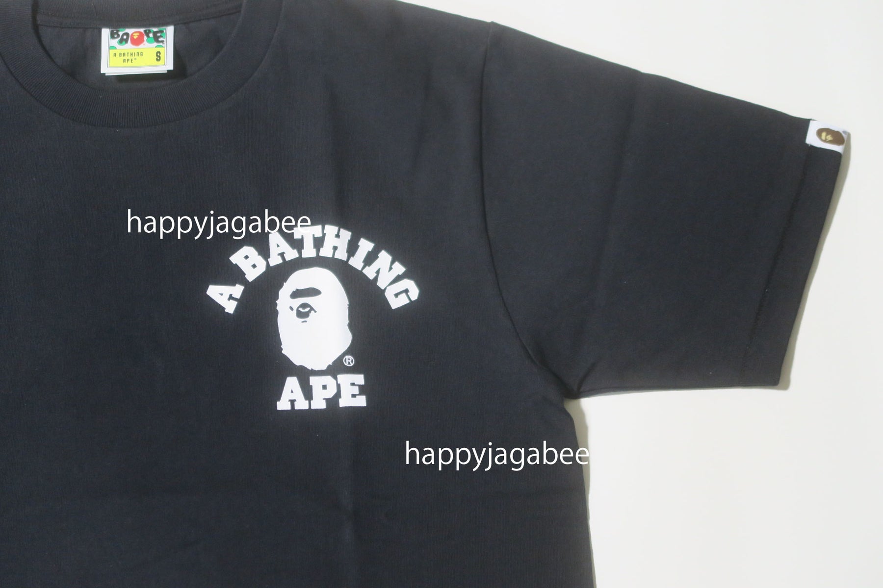 A BATHING APE ABC CAMO CRAZY COLLEGE ATS TEE – happyjagabee store