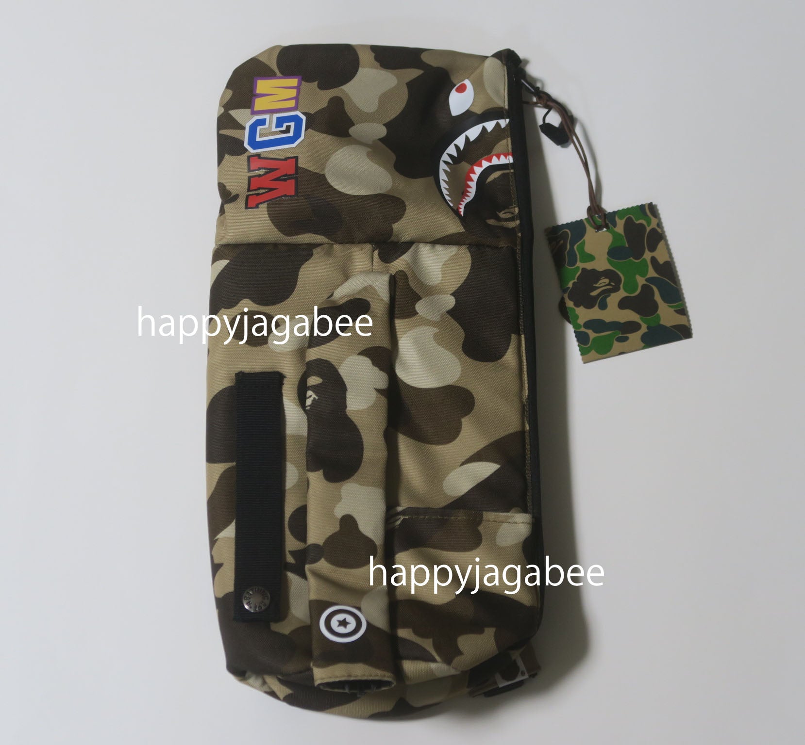 A BATHING APE BAPE CAMO SHARK HOODIE MULTI CASE – happyjagabee store