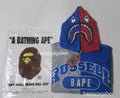 A BATHING APE BAPE x RUSSELL SHARK FULL ZIP HOODIE