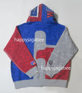 A BATHING APE BAPE x RUSSELL SHARK FULL ZIP HOODIE