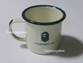 A BATHING APE GSI ENAMEL MUG