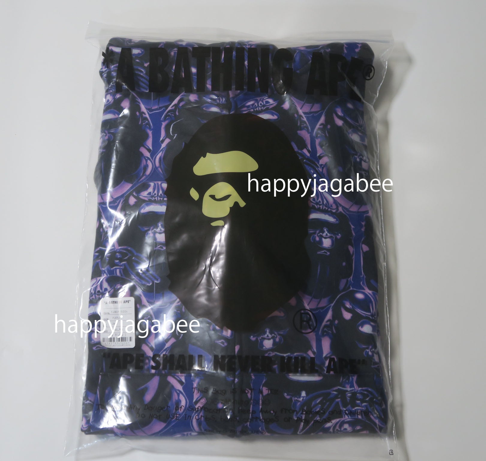 A BATHING APE APE HEAD GRAFFITI SHARK FULL ZIP HOODIE