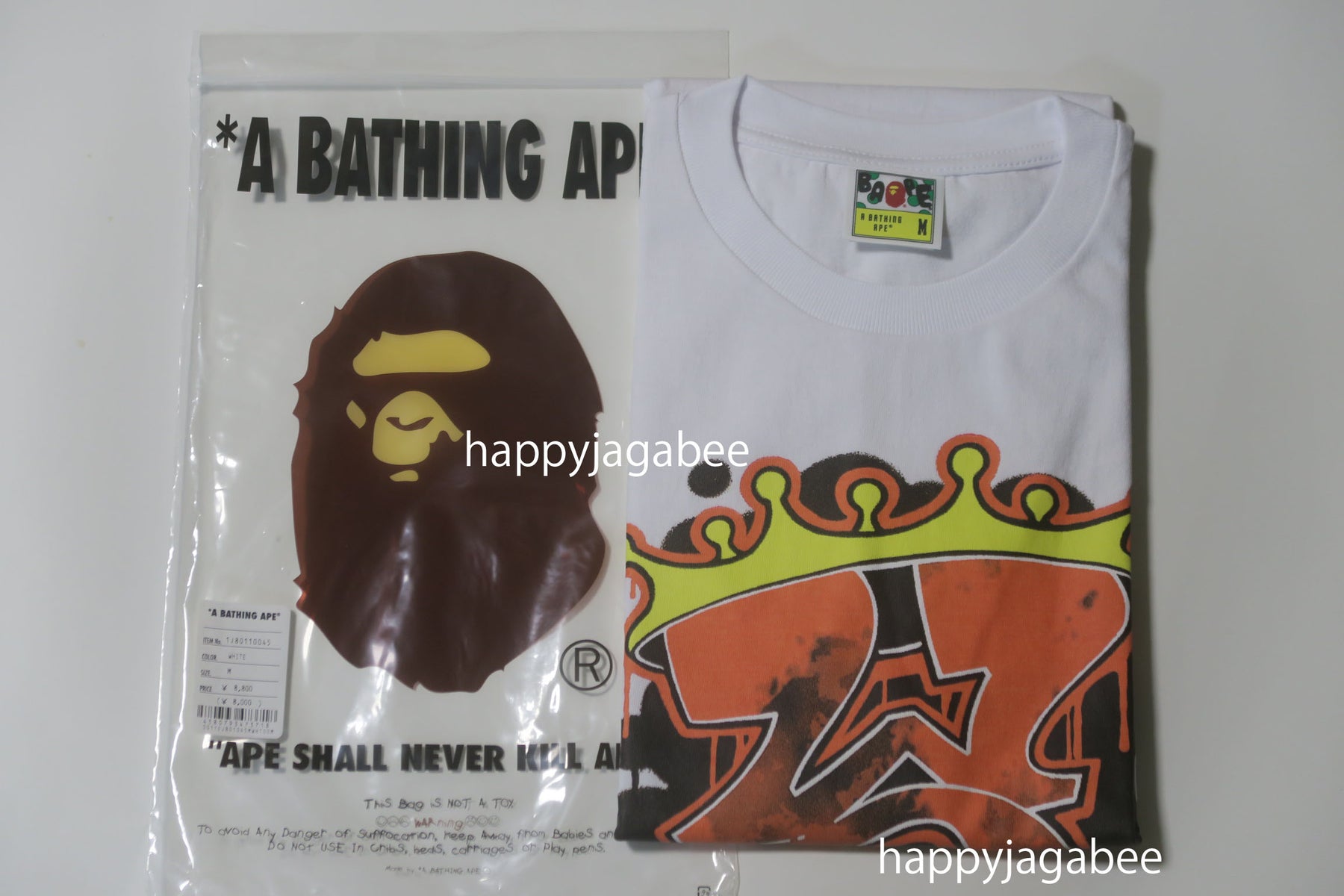 Wgm bape hot sale shirt