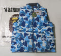 A BATHING APE ABC CAMO REVERSIBLE DOWN VEST