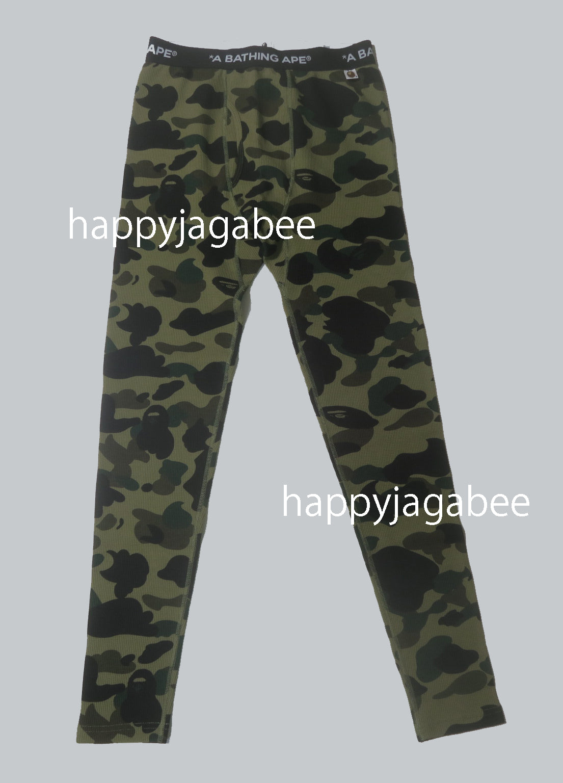 A BATHING APE 1A BATHING APE 1ST CAMO THERMAL LEGGINGS