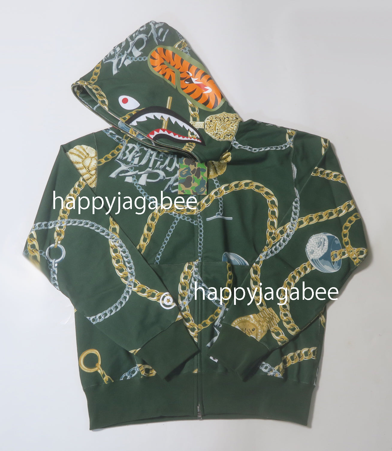 Bape x outlet undefeated shark hoodie