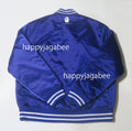 A BATHING APE ONLINE EXCLUSIVE BAPE ONLINE COLLEGE ONE POINT NYLON VARSITY JACKET