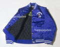 A BATHING APE ONLINE EXCLUSIVE BAPE ONLINE COLLEGE ONE POINT NYLON VARSITY JACKET