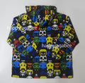 A BATHING APE BAPE KIDS MILO SAFARI BLOCK HOODIE JACKET