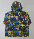 A BATHING APE BAPE KIDS MILO SAFARI BLOCK HOODIE JACKET