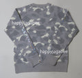 A BATHING APE CITY CAMO SHARK CREWNECK