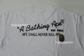 A BATHING APE HAND DRAW BAPE RELAXED FIT TEE