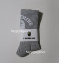 A BATHING APE COLLEGE SOCKS