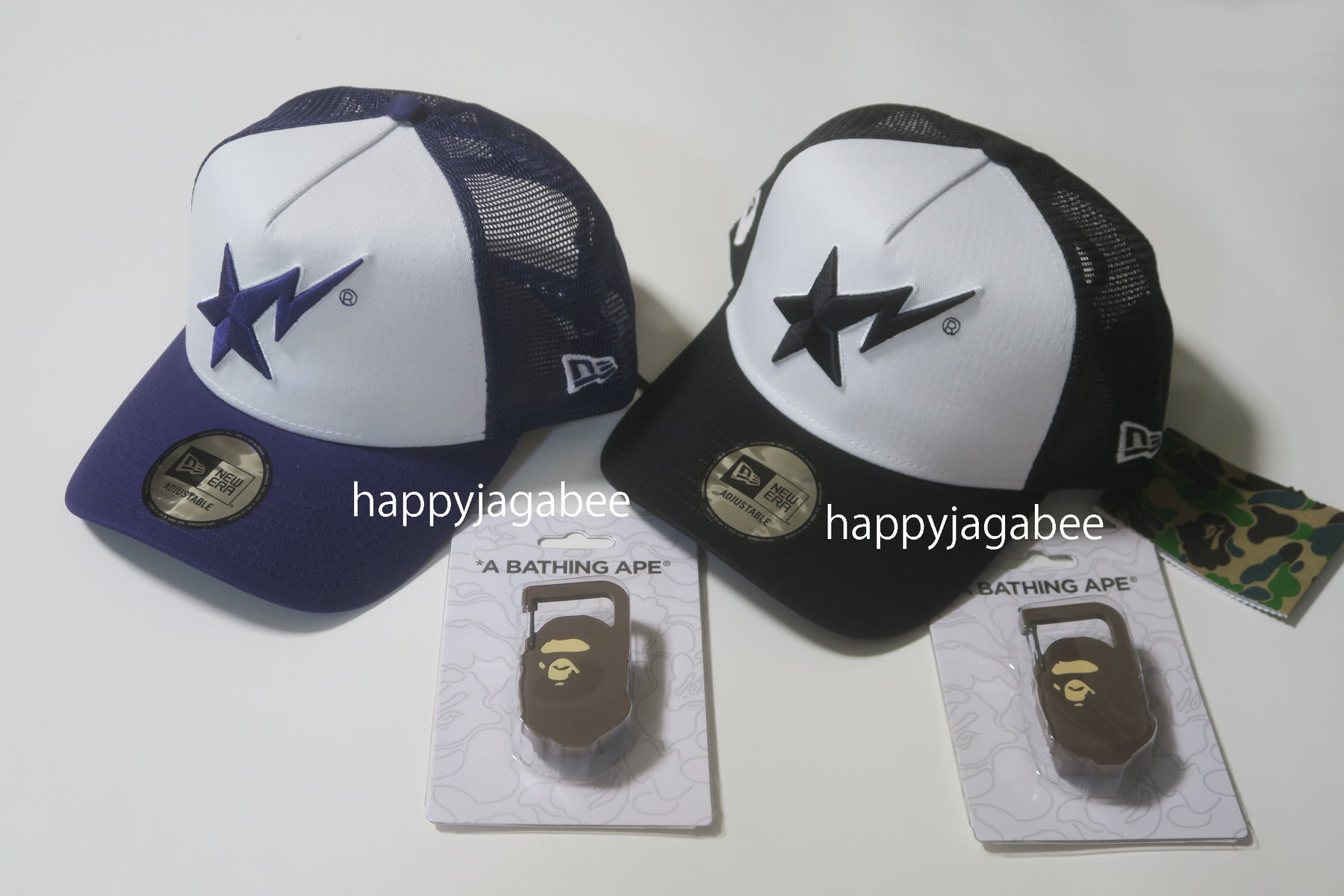 A BATHING APE NEW ERA 9FORTY STA CAP – happyjagabee store