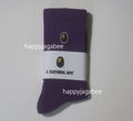 A BATHING APE APE HEAD ONE POINT SOCKS