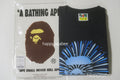 A BATHING APE APE HEAD FIREWORK TEE #1 ( Glow in the Dark )