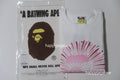 A BATHING APE APE HEAD FIREWORK TEE #1 ( Glow in the Dark )