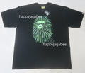 A BATHING APE APE HEAD FIREWORK TEE #1 ( Glow in the Dark )