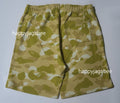 A BATHING APE COLOR CAMO SHARK SWEAT SHORTS