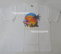 A BATHING APE SUNSET BEACH APE HEAD TEE