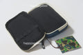 A BATHING APE SOLID CAMO DENIM POUCH