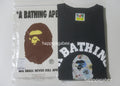 A BATHING APE FLORAL CAMO COLLEGE TEE