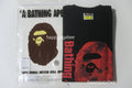 A BATHING APE FLORAL SOLID CAMO APE HEAD RELAXED FIT TEE