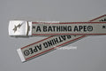 A BATHING APE A BATHING APE LOGO BELT