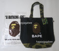 A BATHING APE 1ST CAMO APE HEAD TOTE BAG