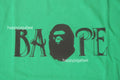 A BATHING APE SCREEN PRINT LOGO RELAXED FIT TEE