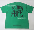 A BATHING APE SCREEN PRINT LOGO RELAXED FIT TEE