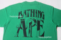 A BATHING APE SCREEN PRINT LOGO RELAXED FIT TEE