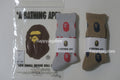 A BATHING APE Ladies' I LOVE BAPE MONOGRAM SOCKS