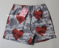 A BATHING APE Ladies' I LOVE BAPE SWEAT SHORTS