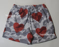 A BATHING APE Ladies' I LOVE BAPE SWEAT SHORTS