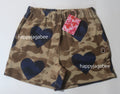 A BATHING APE Ladies' I LOVE BAPE SWEAT SHORTS