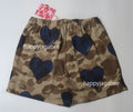 A BATHING APE Ladies' I LOVE BAPE SWEAT SHORTS