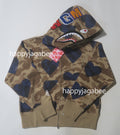 A BATHING APE Ladies' I LOVE BAPE SHARK FULL ZIP HOODIE