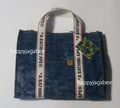 A BATHING APE SOLID CAMO DENIM 2WAY TOTE BAG