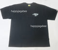 A BATHING APE EMBROIDERY STYLE SOUVENIR LOGO TEE