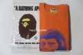 A BATHING APE PIXEL COMIC APE HEAD RELAXED FIT TEE