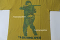 A BATHING APE BITMAP SOLDIER TEE