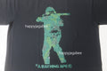 A BATHING APE BITMAP SOLDIER TEE