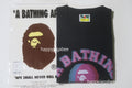 A BATHING APE GLITCH ART COLLEGE TEE