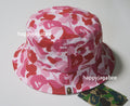 A BATHING APE ABC CAMO LOGO BUCKET HAT