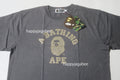 A BATHING APE OVERDYE COLLEGE RELAXED FIT TEE