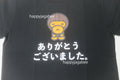 A BATHING APE Ladies' BABY MILO JAPANESE LETTERS TEE