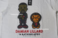 A BATHING APE BAPE x adidas DAME BAPE BABY MILO TEE